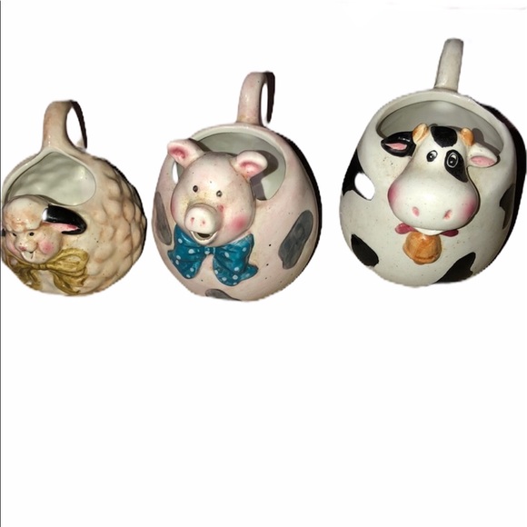 TIC Other - Set of 3  creamers 1 cup, 3/4 cup,  1/2 cup